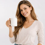 הדפסה על ספל לבן קלאסי