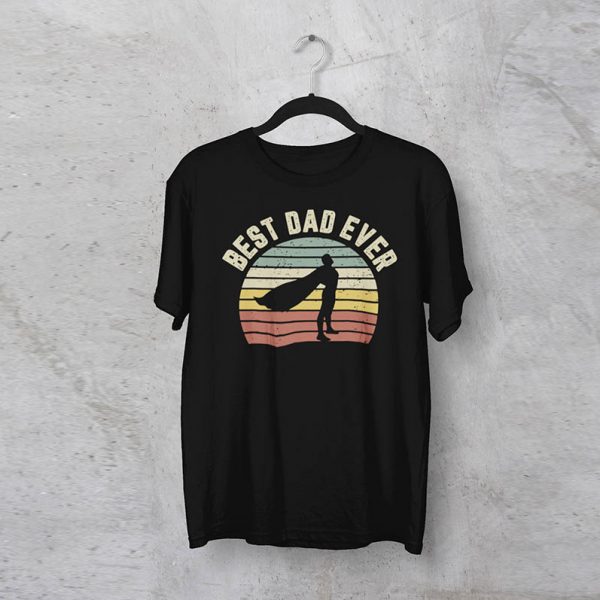 חולצה מודפסת לגבר ״Best Dad Ever״