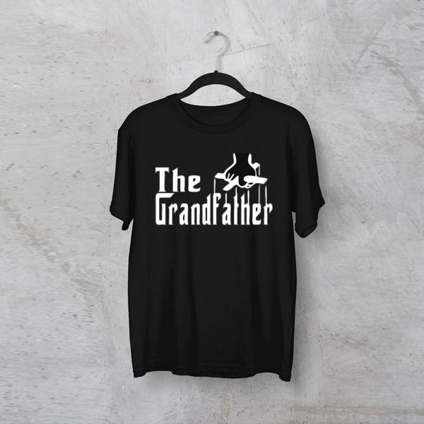 חולצה מודפסת לגבר "the Grandfather"