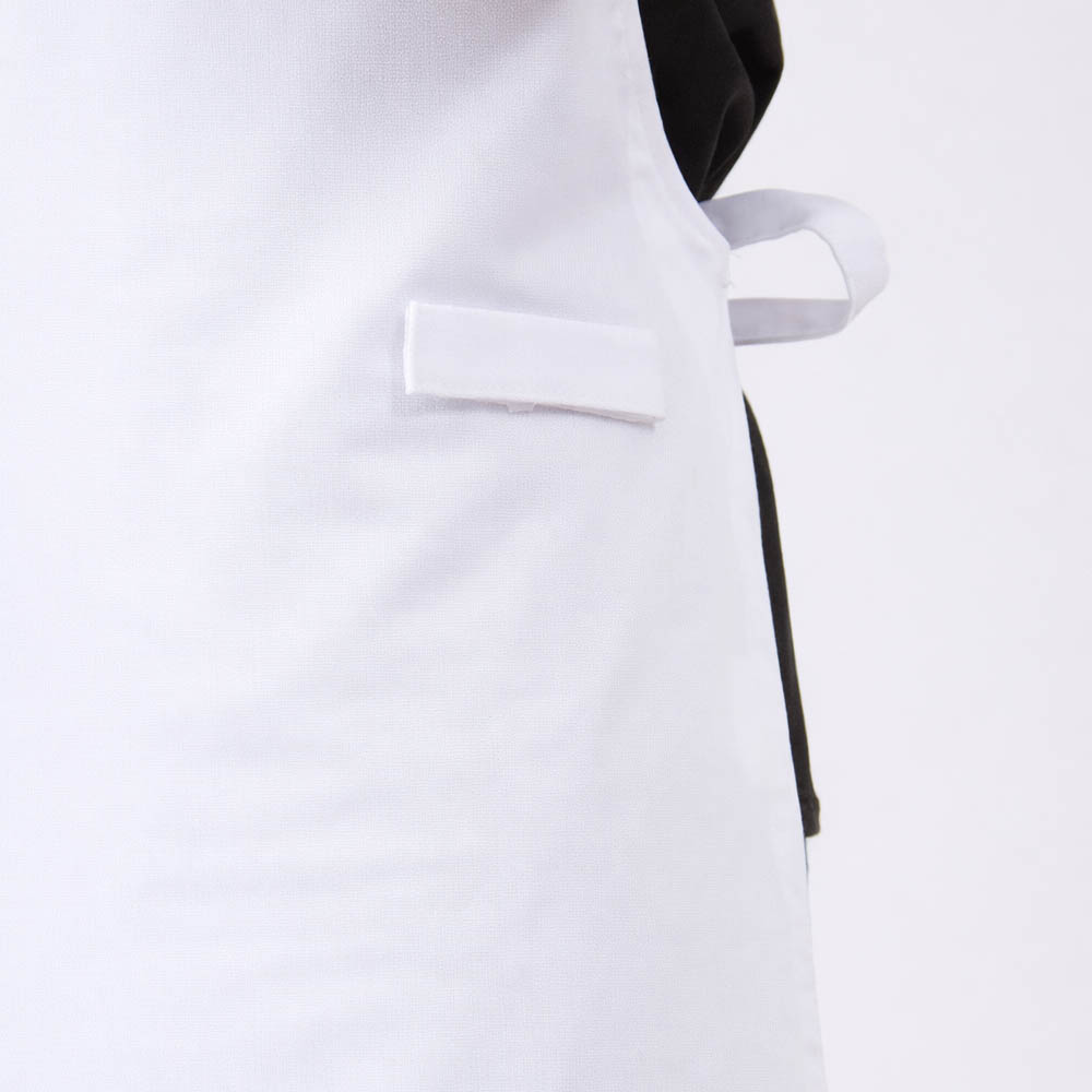 סינר לבן וורקר עם הדפסה