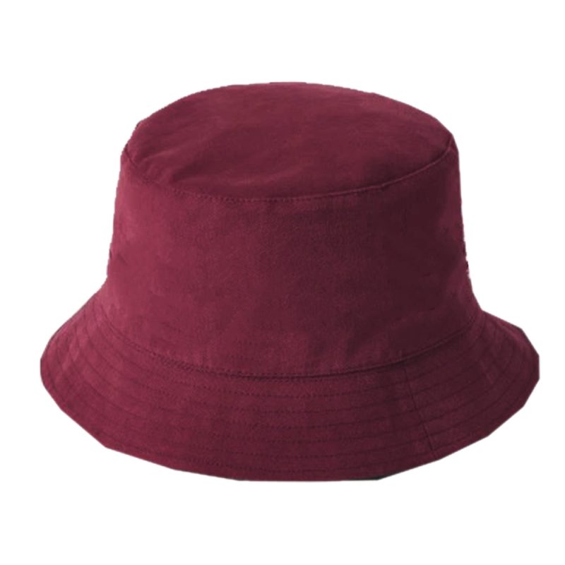הדפסה על כובע טמבל בהתאמה אישית בורדו