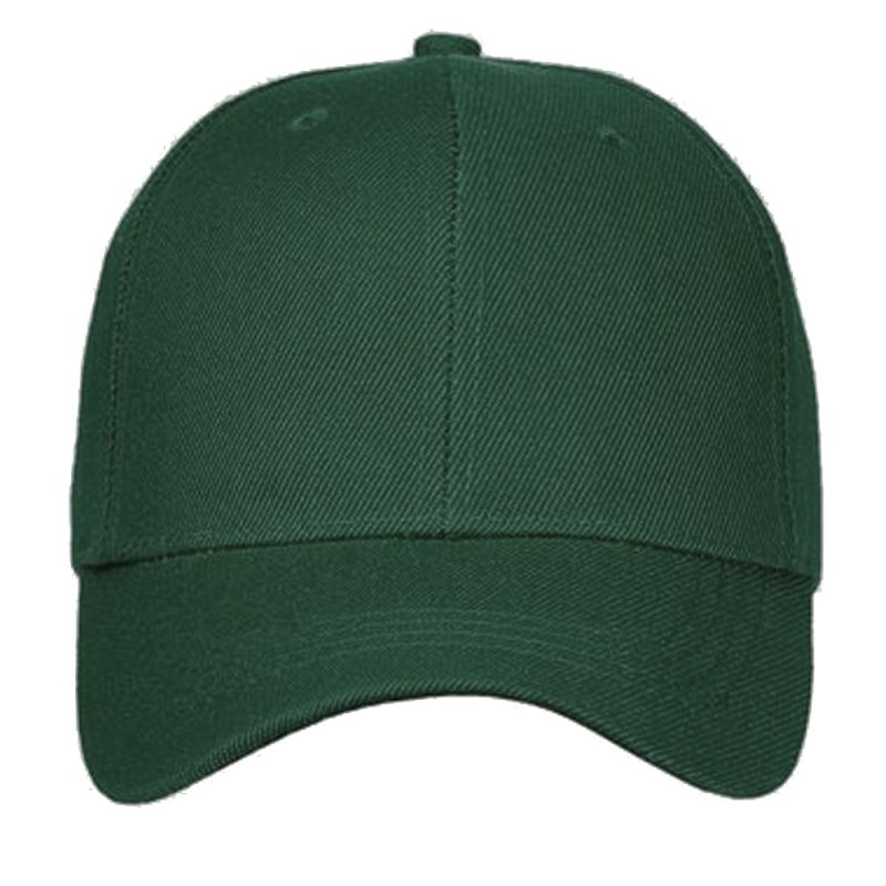 כובע בייסבול 6 פאנל בעיצוב אישי ירוק בקבוק