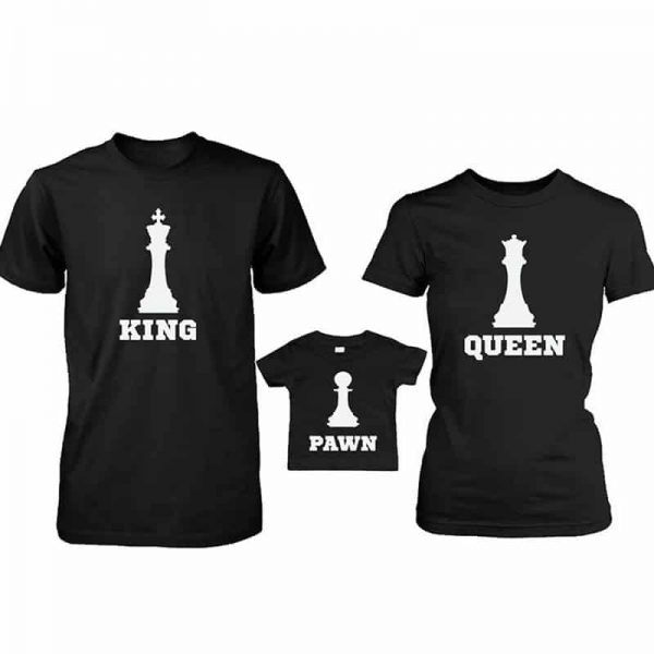 סט King Queen Pawn