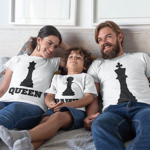 סט King Queen Pawn