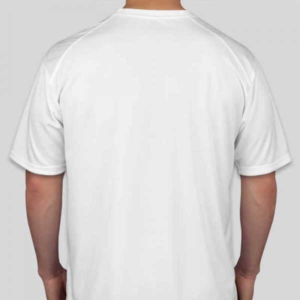 חולצת דרייפיט בצבע לבן גזרת גברים [מותג Box]