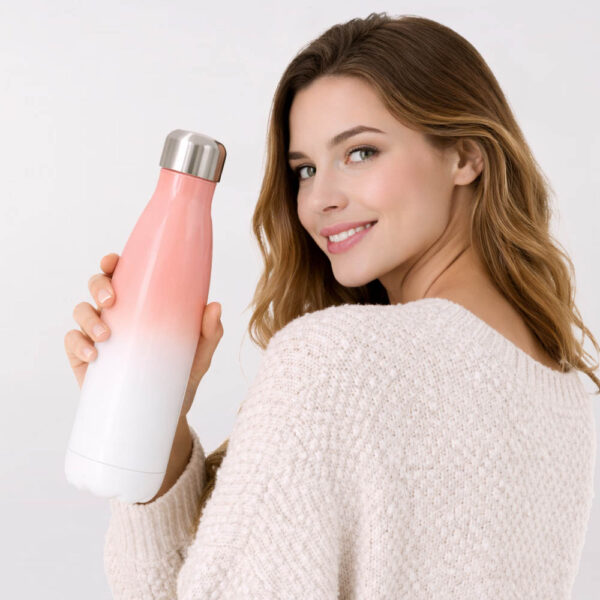 הדפסה על בקבוק טרמי צבעוני