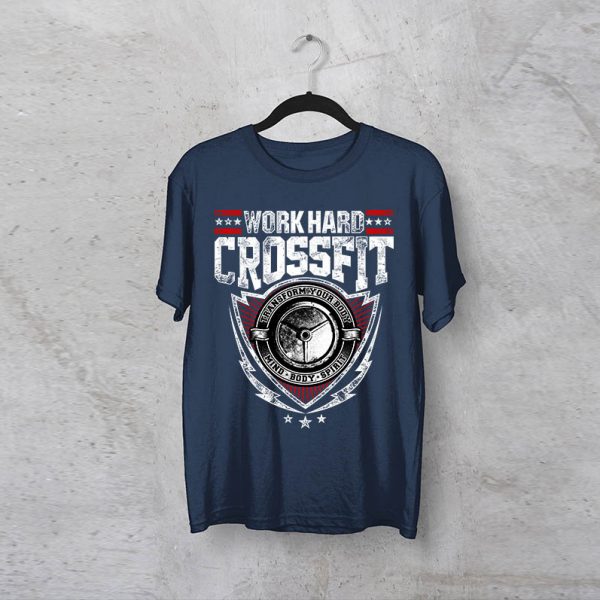 חולצה מודפסת לגבר "Crossfit"