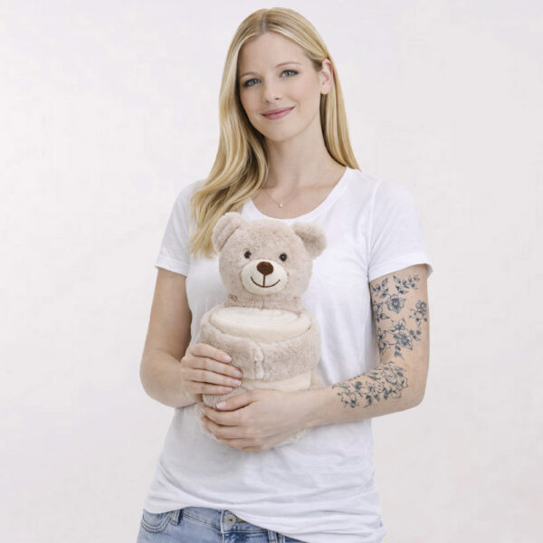 דובי עם שמיכה להדפסה