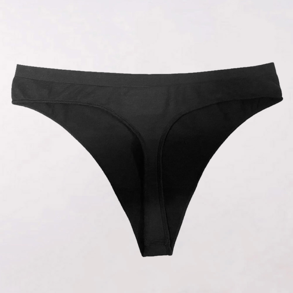 חוטיני שחור בעיצוב עצמי [מותג Delta]