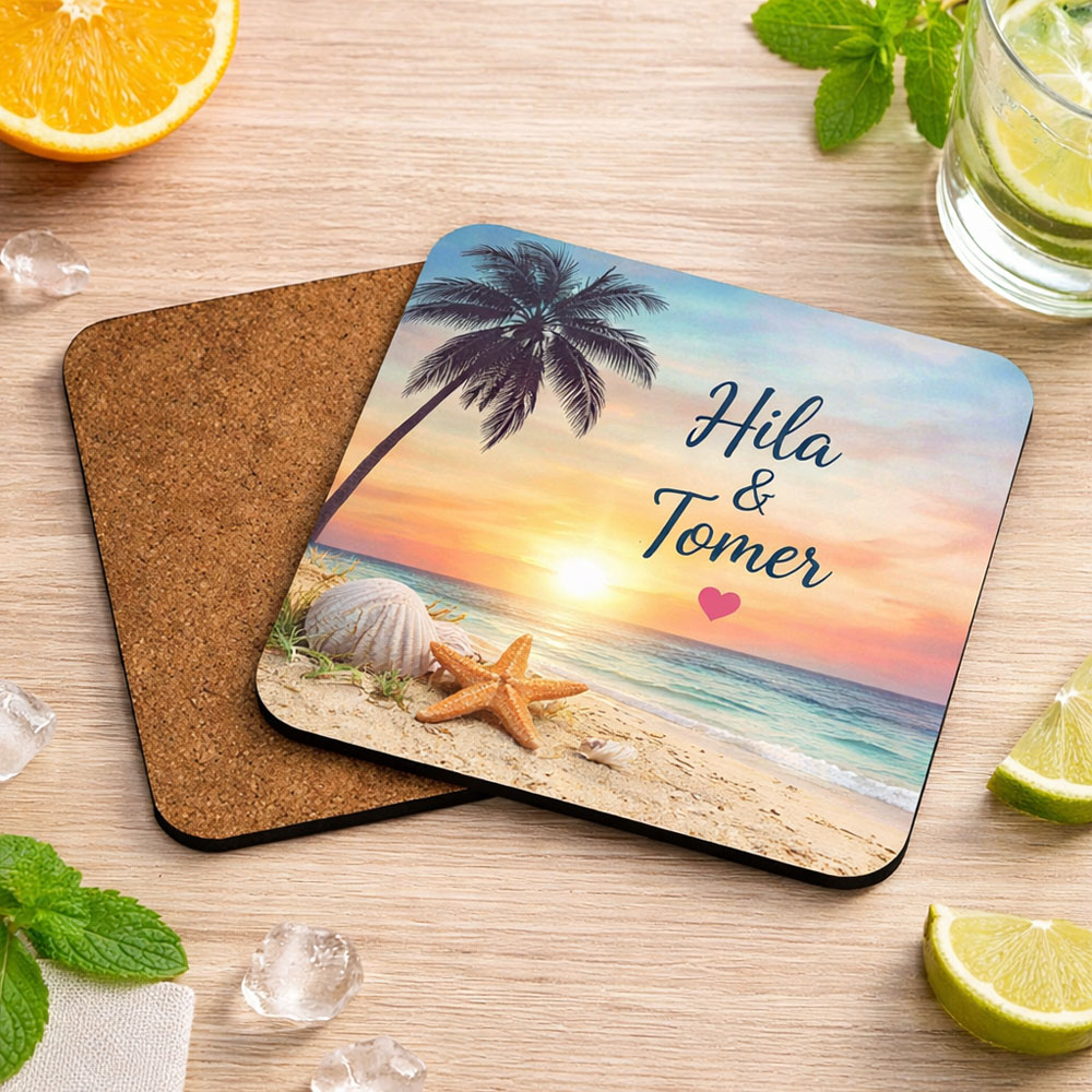 הדפסה על תחתיות לכוסות