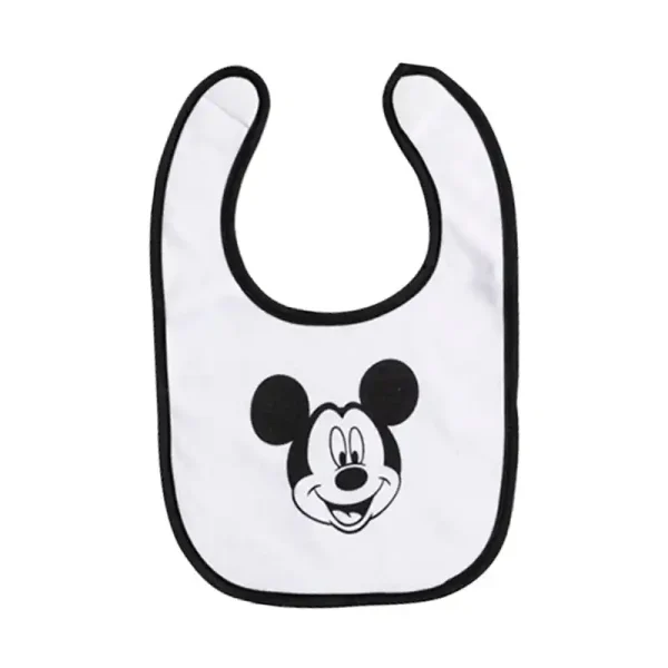 מארז 3 סינרי תינוק דגם מיקי מאוס שחור [Disney]