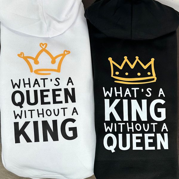 זוג קפוצונים Whats A King/Queen