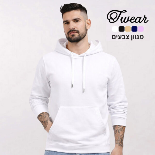 קפוצון כותנה ופוליאסטר איכותי [הדפסה על צד אחד]