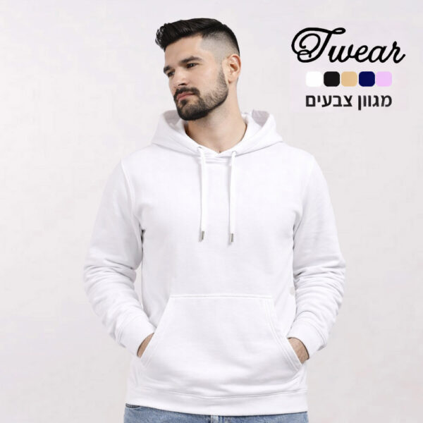 קפוצון כותנה ופוליאסטר איכותי [הדפסה על שני צדדים]