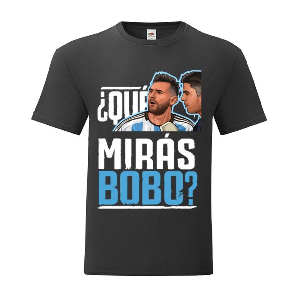 חולצה במהדורה מיוחדת  ?Que Miras Bobo [ליאו מסי]
