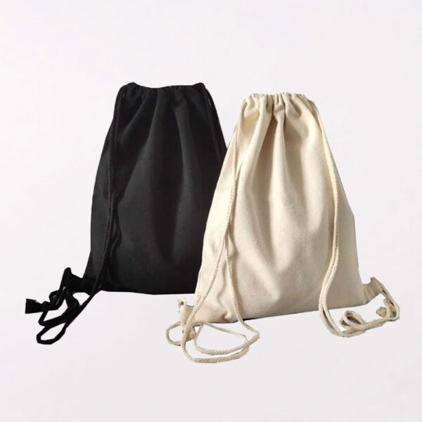 הדפסה על תיקי שרוך מכותנה איכותית