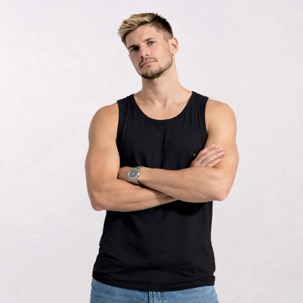 גופיית כותנה איכותית Box [הדפסה על שני צדדים]