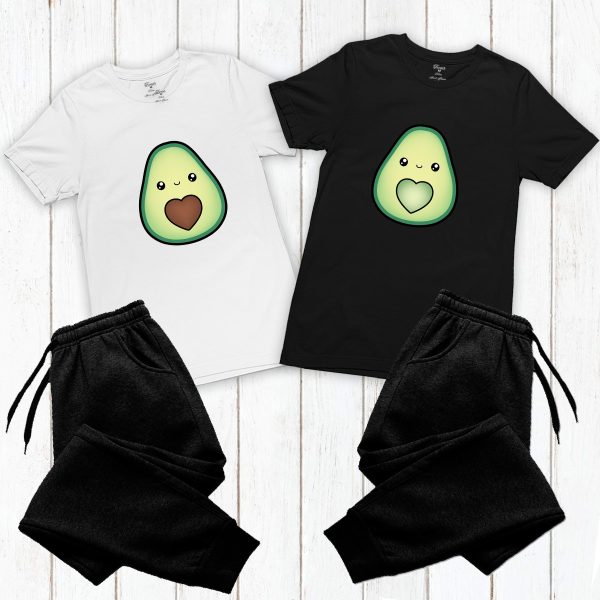 סט פיג׳מות זוגי Avocado Mr & Avocado Mrs