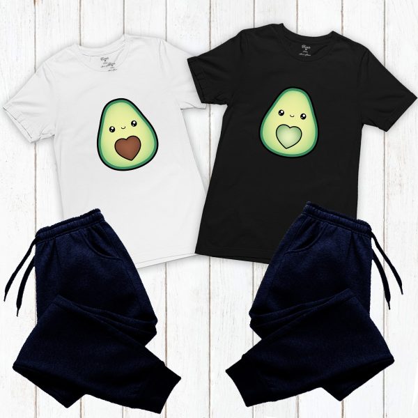 סט פיג׳מות זוגי Avocado Mr & Avocado Mrs