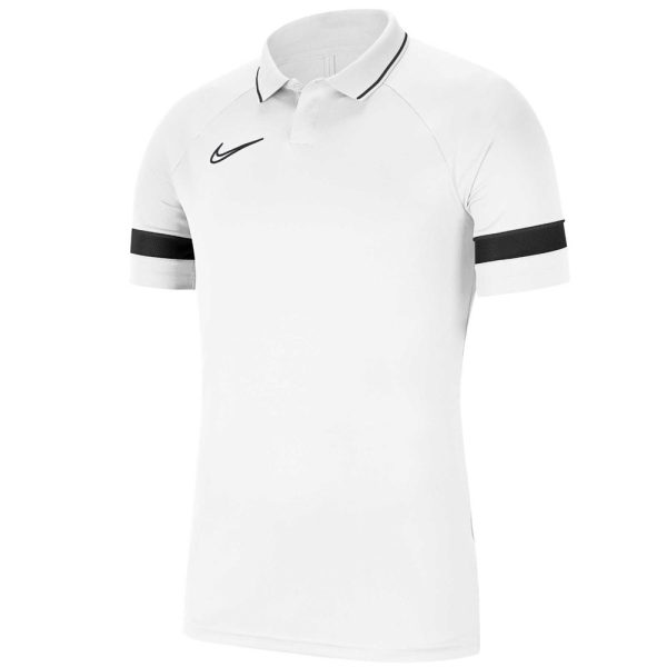 חולצת פולו דרייפיט בצבע לבן מותג נייק [דגם cw6104-100]