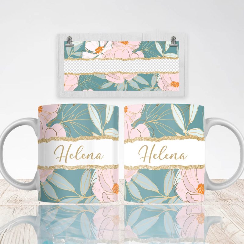 ספל מעוצב Floral Mug