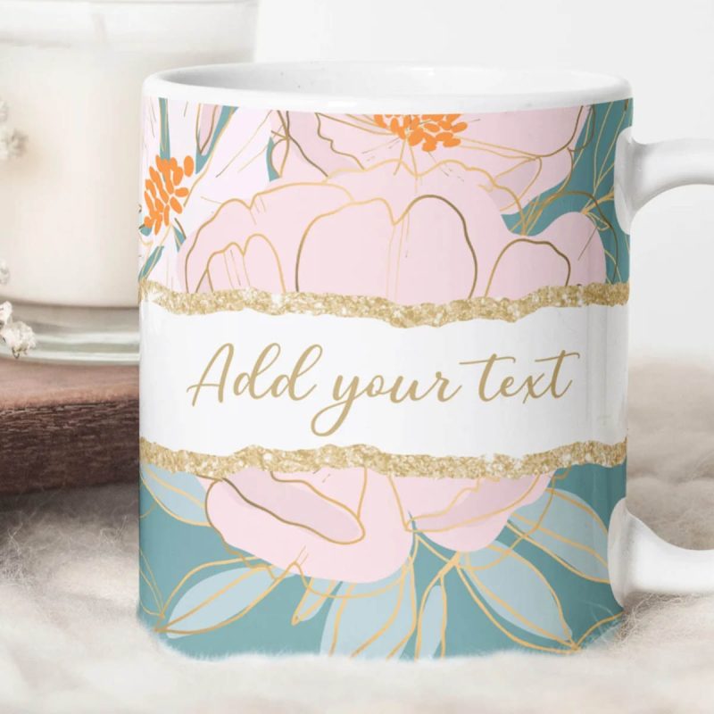 ספל מעוצב Floral Mug