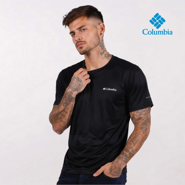 חולצת דרייפיט מותג Columbia [הדפסה על צד אחד]