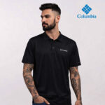 חולצת פולו דרייפיט מותג Columbia [הדפסה על שני צדדים]