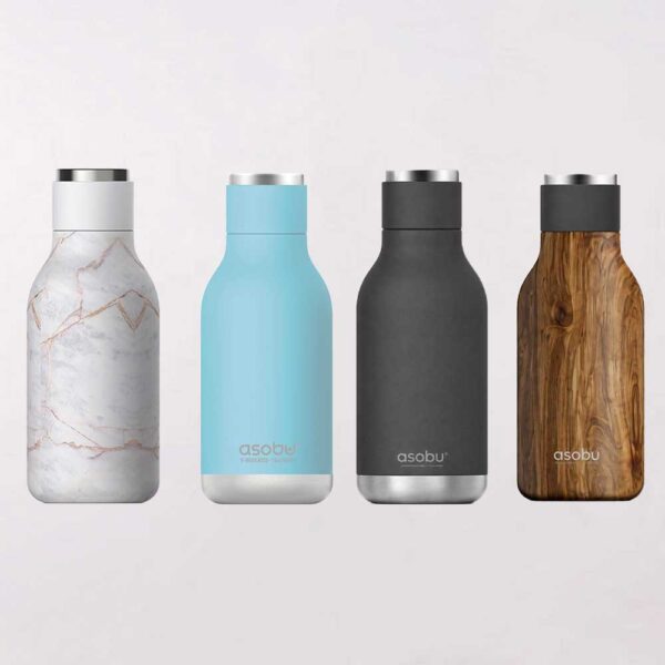 URBAN בקבוק תרמי נירוסטה אופנתי חם/קר 460 מ"ל מותג [ASOBU]