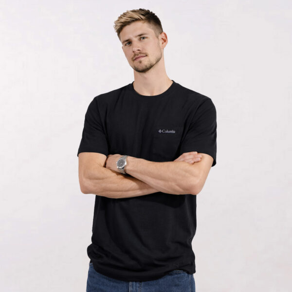 חולצת כותנה וספנדקס איכותית מותג Columbia [הדפסה על צד אחד]