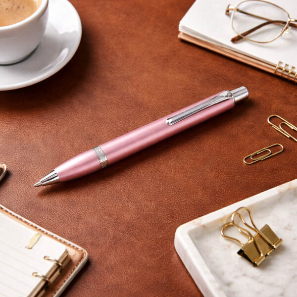 עט נירוסטה יוקרתי Nikko Anodize ורוד | מותג [X-pen]