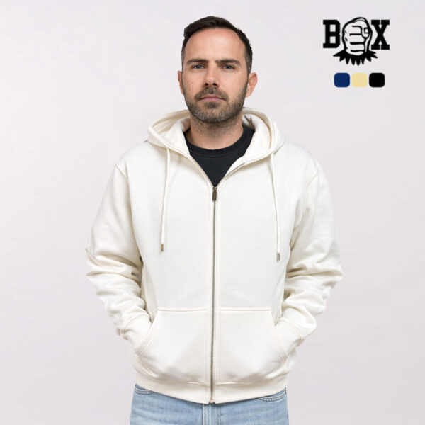 קפוצון רוכסן פרימיום איכותי מותג BOX [הדפסה על צד אחד]