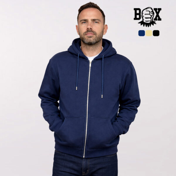 קפוצון רוכסן פרימיום איכותי מותג BOX [הדפסה על צד אחד]