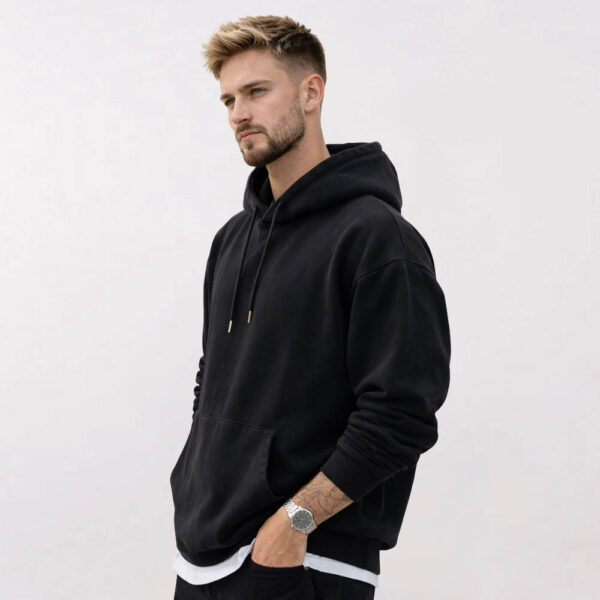 קפוצון קנגרו פרימיום אוברסייז סטון ווש מותג Sense [הדפסה על צד אחד]