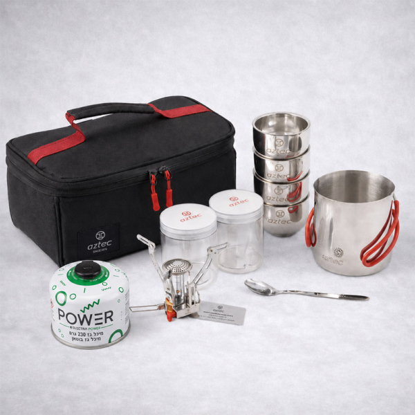 Coffee Break Kit ערכת קפה קומפקטית מבית Aztec