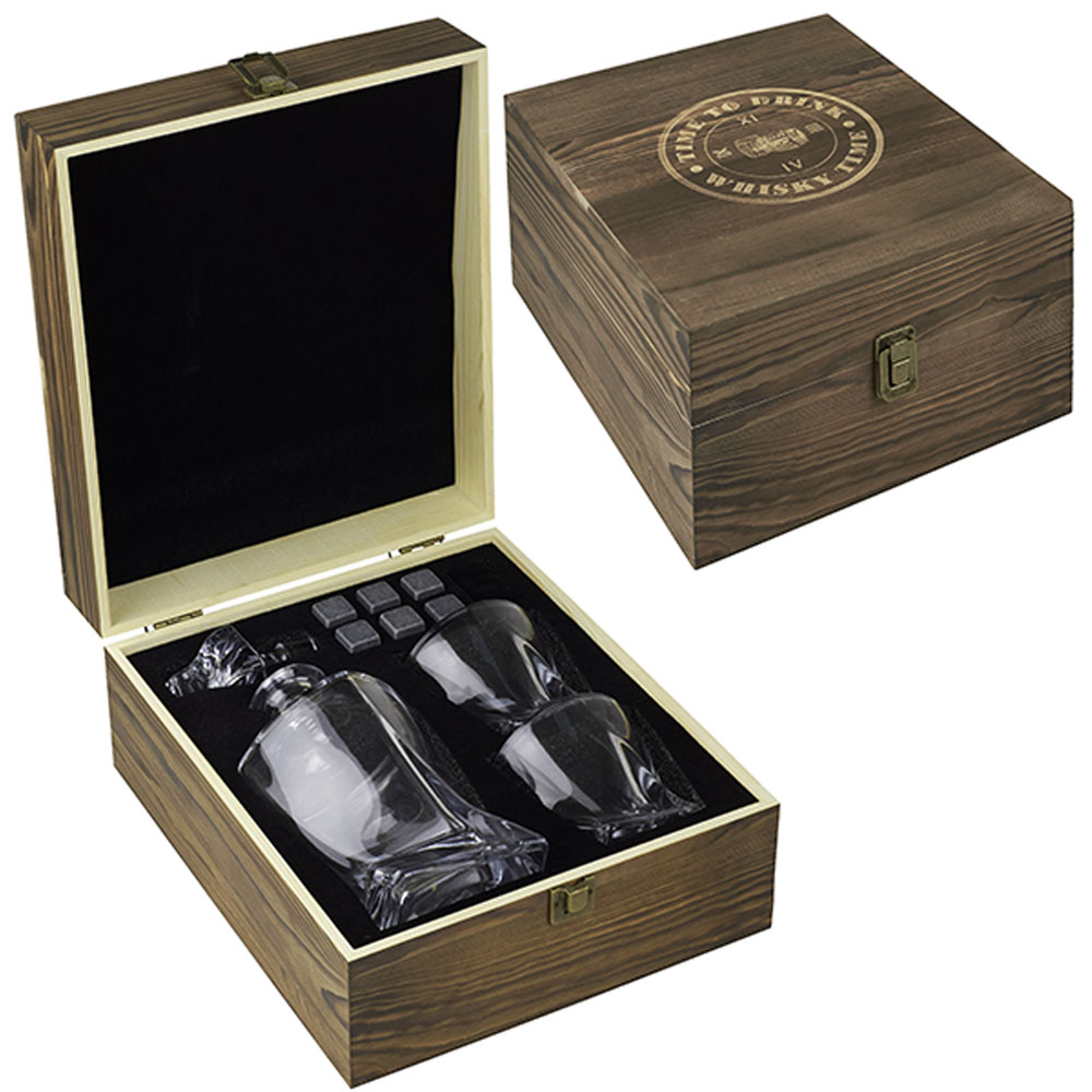 Whiskey Luxury Set – מארז ויסקי יוקרתי עם חריטה – תמונה 2
