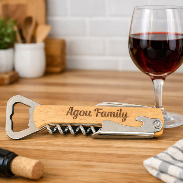 פותחן עם חריטה